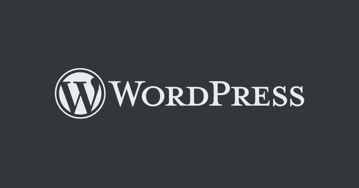 WordPress Coal Gray