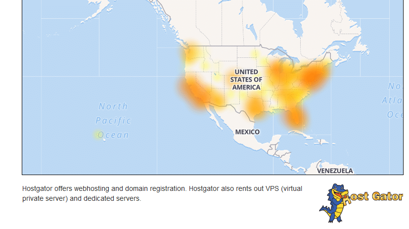 hostgator downdetector