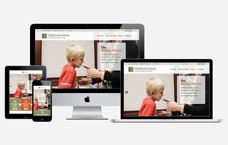 children center website on computers