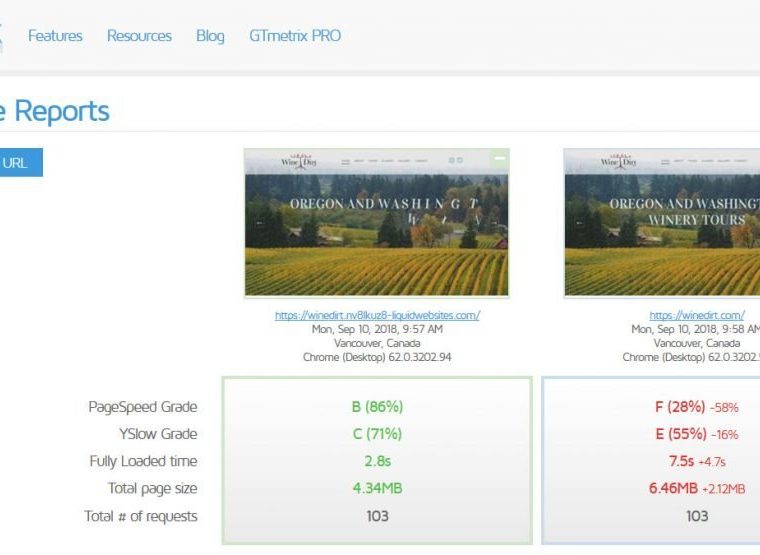 winedirt compare