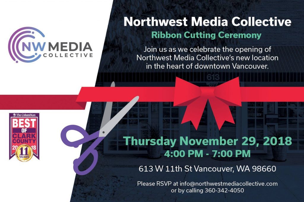 ribbon cutting banner