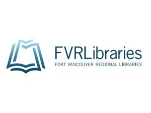 The official logo for The Fort Vancouver Regional Library (FVRL)