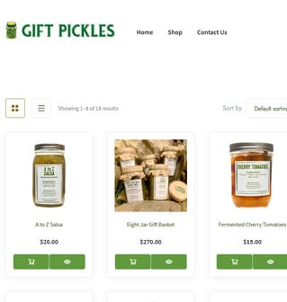 gift pickle store